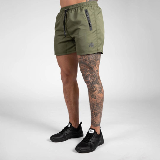 Gorilla Wear Destin Swim Shorts Army Green