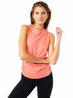 Mandala Side Ruffled Top -joogapaita (Coral)