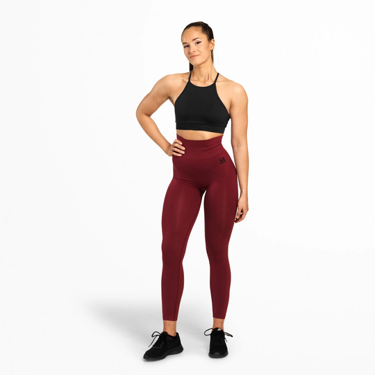 Better Bodies Rockaway Leggings Sangria Red Xl