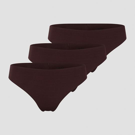 Soft Thong 3-pack, Moccha
