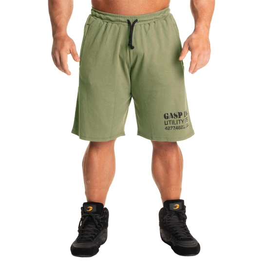 Gasp Thermal Shorts Washed Green M