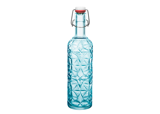 Lasipullo Oriente, 100 cl, sininen