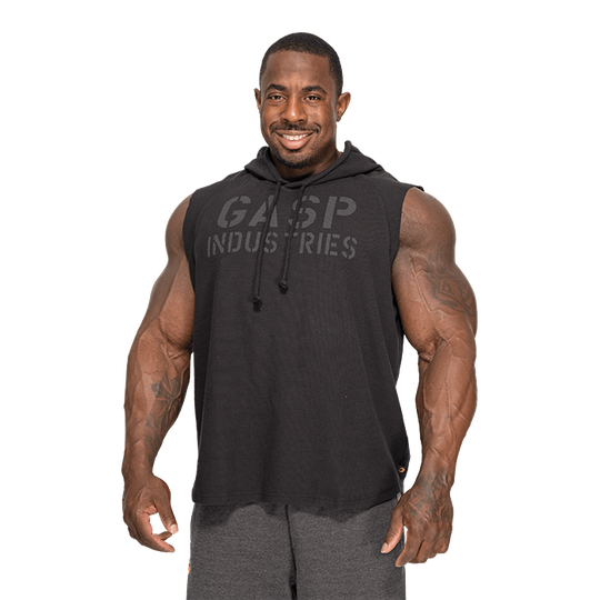 Thermal sl Hoodie, Washed Black