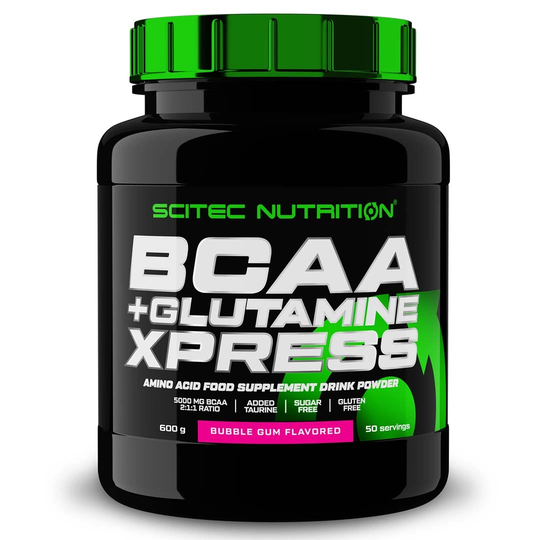 Scitec Nutrition Bcaa + Glutamine Xpress 600 G Fruity Bubble Gum