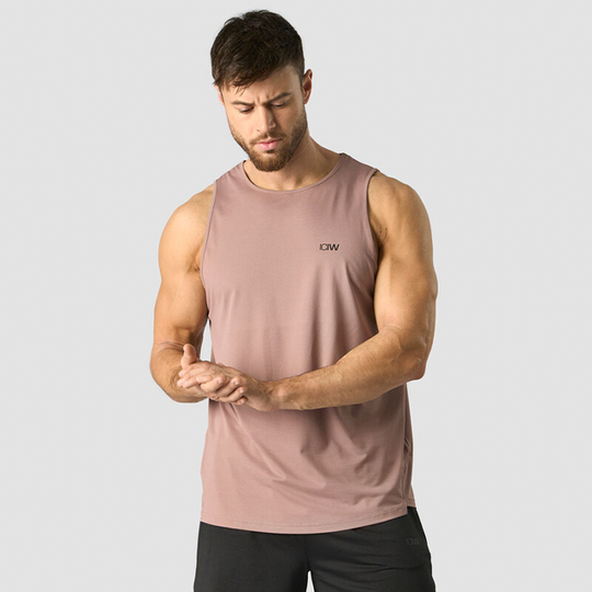Stride Tank Top, Light Mauve