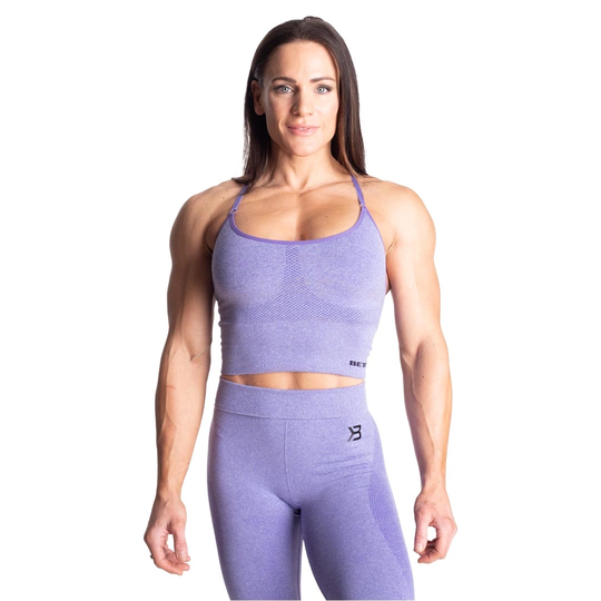 Better Bodies Astoria Seamless Bra Athletic Purple Melange