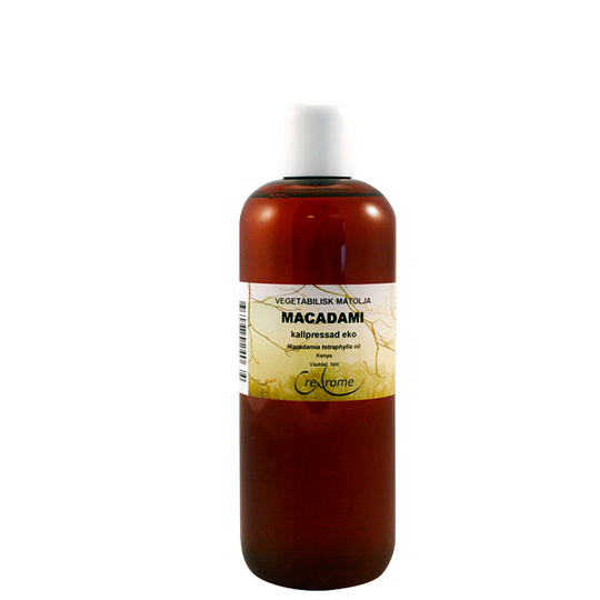 Makadamiaöljy Kylmäpuristettu EKO, 500 ml