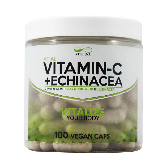 Viterna Vitamin C + Echinacea 100 Caps