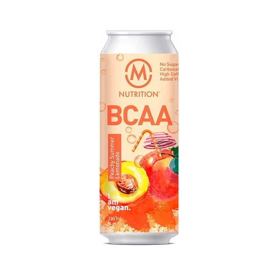 M-nutrition Bcaa Aminohappojuoma 330 Ml Peachy Summer Lemonade