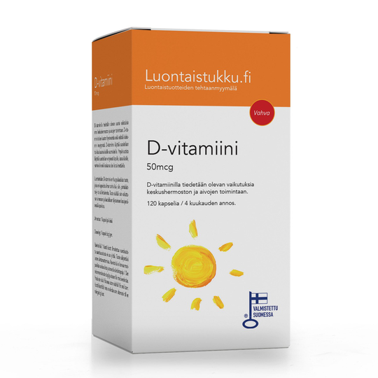 D-vitamiini 50mcg