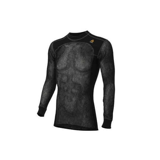 Aclima woolnet crew neck miesten pitkähihainen aluspaita