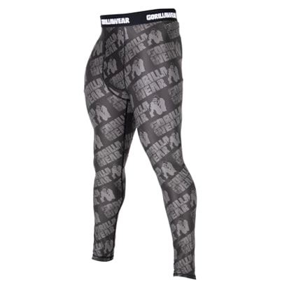 Gorilla Wear San Jose Men's Tights Black/grey Xxxxl