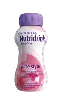 Nutridrink Juice Style 4 x 200 ml Mansikka