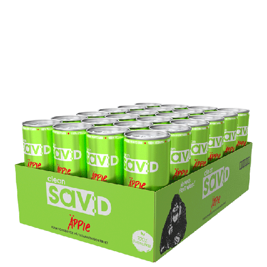 24 x Clean sav:D, 330 ml, Apple Finland